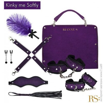        BDSM RIANNE S-Kinky Me Softly Purple: 8    (SO3865)