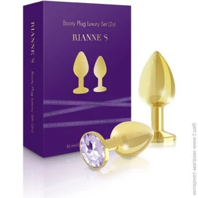   Rianne S       RIANNE S-Booty Plug Luxury Set,  3  3,5 (SO3858)  