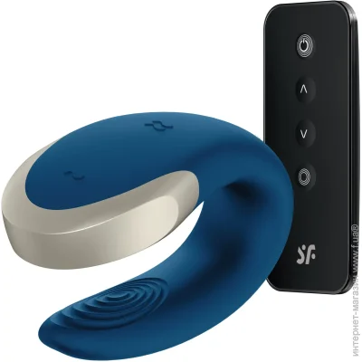 Satisfyer -   Double Love (Blue) (SO4929-02)