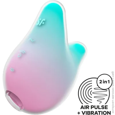  Satisfyer    Mermaid Vibes Mint/Pink (SX1209-02)