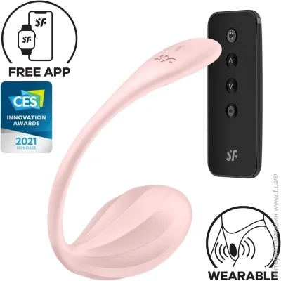 ̳  ³ Satisfyer Ribbed Petal Connect App Rose (SX1222)