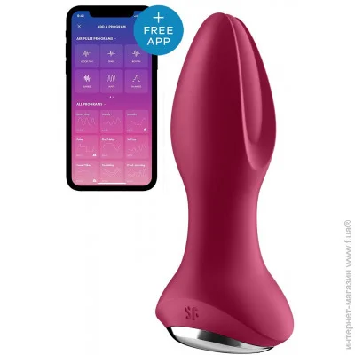  Satisfyer       Satisfyer Rotator Plug 2+ Violet (SO6280)  