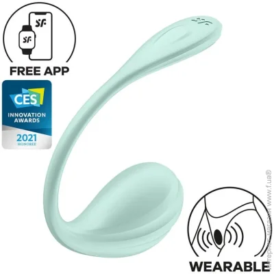   Satisfyer Smooth Petal Connect App Mint (SX0666)
