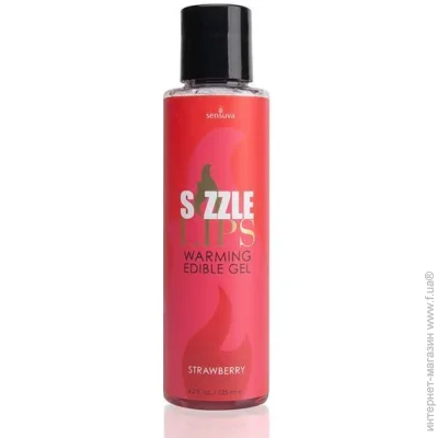     Sensuva    Sizzle Lips Strawberry 125  (SO3210~22)