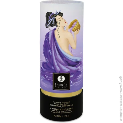 Shunga ѳ   Dead Sea salt Oriental Crystals - Exotic Fruits (500 ) (SO6895-02)