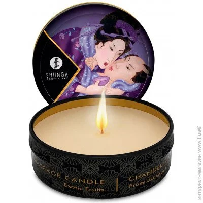    Shunga Mini Massage Candle-Exotic Fruits 30 (SO2518)