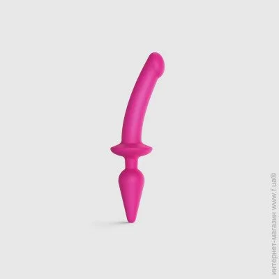   Strap-On-Me     21 Strap-On-Me SWITCH PLUG-IN DILDO Fuchsia L,  4,5/3,4  (SO6829)