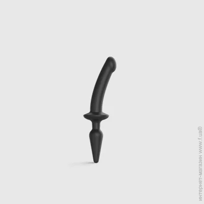   Strap-On-Me     21 SWITCH PLUG-IN DILDO Black S,  3,3/2,9  (SO6826-02)