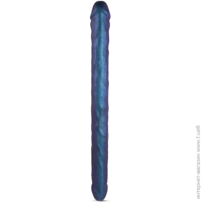   Strap-On-Me DOUBLE DONG REALISTIC DILDO - SNAKY METALLIC COLOR (SX1389)