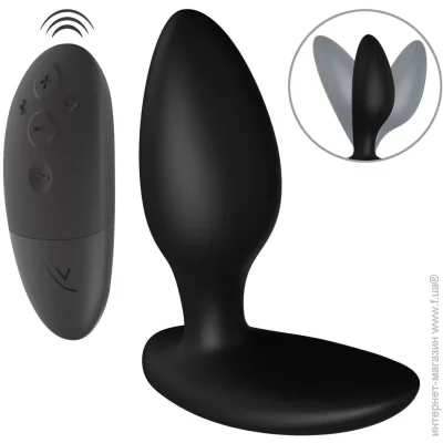 Анальна пробка We-Vibe Анальна смарт-вібропробка Ditto+  Satin Black з пультом ДУ (SX2147-02) Анальна пробка We-Vibe Анальна смарт-вібропробка Ditto+  Satin Black з пультом ДУ (SX2147-02)