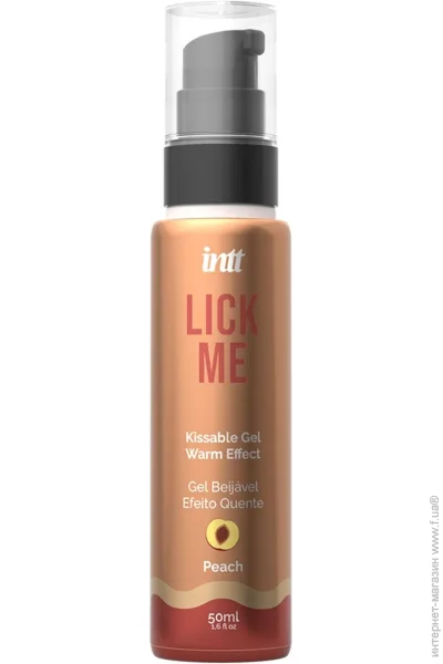 Intt        Lick Me Kissable Gel Peach 50  (SX1696-126)