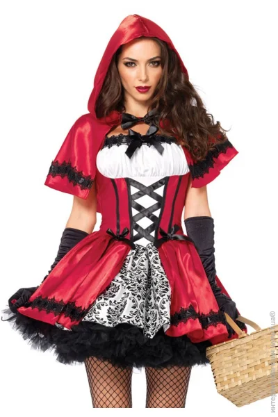 Leg Avenue     Gothic Red Riding Hood XL, ,  (SO9125~22)