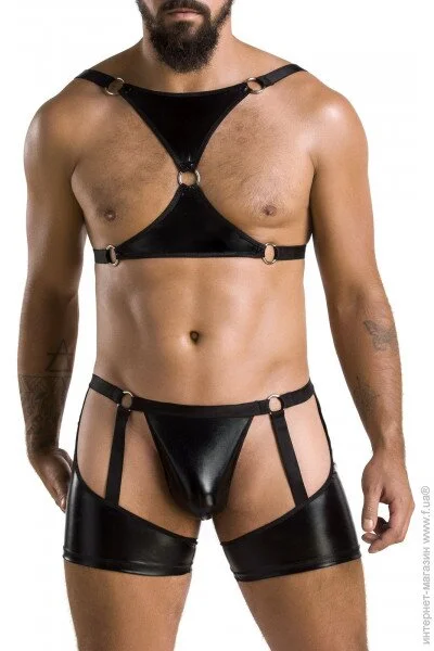  047 SET ARON black XXL/XXXL - Passion (SO7614)