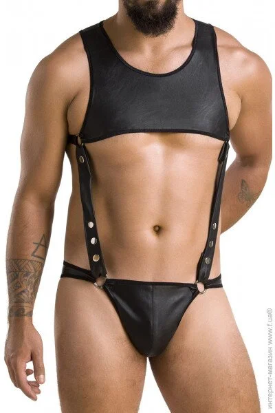  056 BODY ADAM black L/XL - Passion (SO7630)