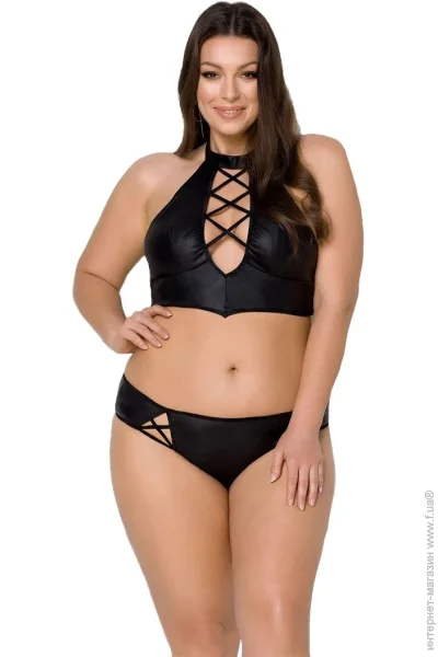Passion   - Nancy Bikini 4XL/5XL black,       (SO7102-02)