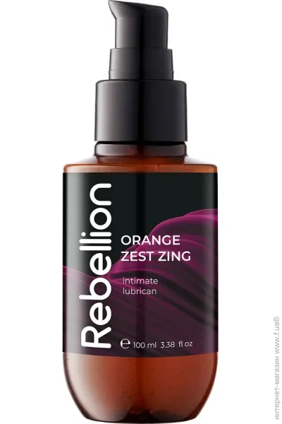 Интимный лубрикант Orange Zest Zin Rebellion 100 мл (4820267051296) Интимный лубрикант Orange Zest Zin Rebellion 100 мл (4820267051296)