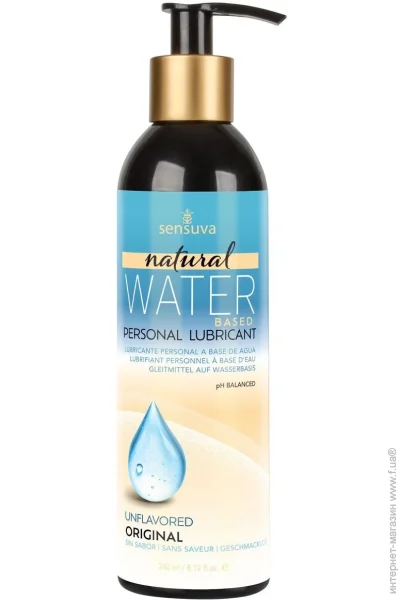 Sensuva     - Natural Water-Based (240 ),     (SO3265-126)