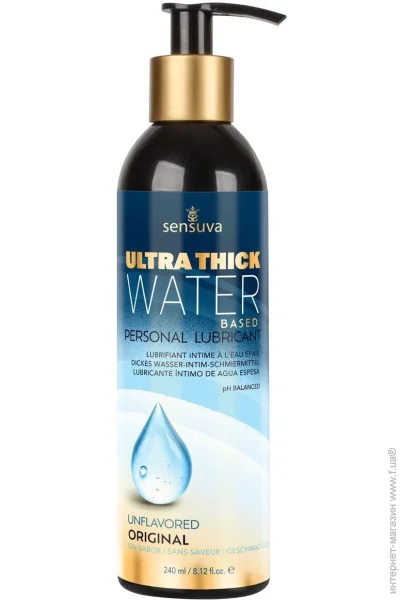 Sensuva   Ultra-Thick Water-Based (240 )   ,     (SO3235-126)