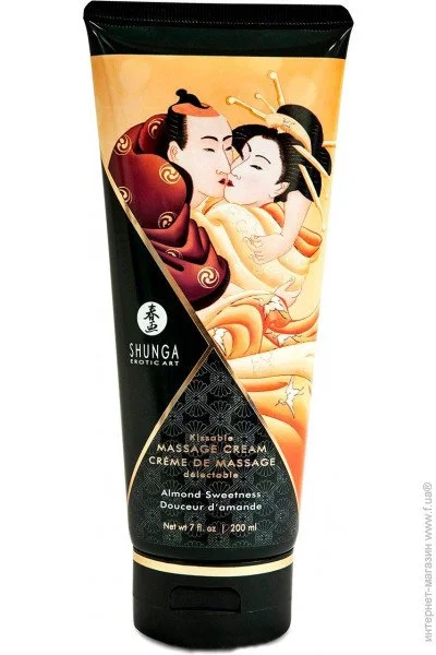   Shunga Kissable Massage Cream-Almond Sweetness 200 (SO2509)