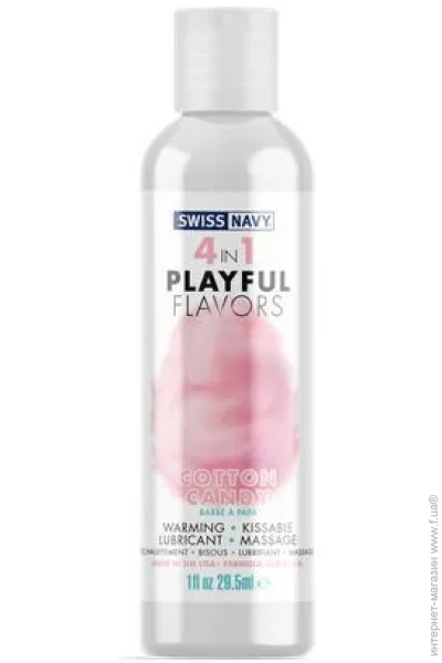 Swiss Navy     4 In 1 Cotton Candy 29,5  (SX1351-02)
