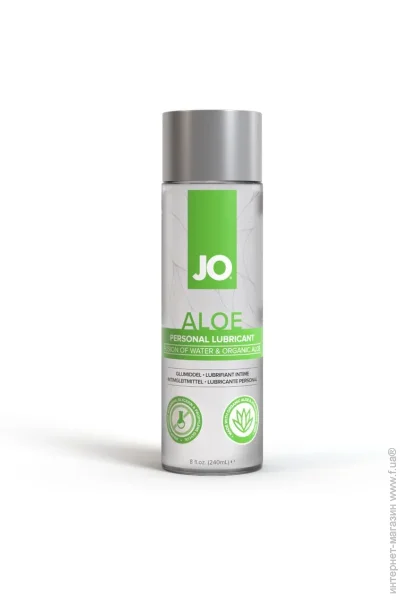 System Jo     JO H2O Waterbased Aloe (240 ) (SX0723-126)
