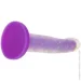     ADDICTION Rave 8 Glow in the Dark Dildo Purple Confetti , 20,3  (SX1301)