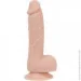  ADDICTION-Mark 7.5" Dildo With Balls, Beige (SO5583)