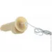  ADDICTION-Naked-7" Rotating & Vibrating Dildo with Remote-Vanilla (SO5589)
