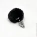      Alive Fluffy Twist Plug S Black,  2,9  (SO6307)