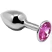 Alive      Mini Metal Butt Plug Pink S (SO6012-02)
