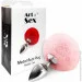     Art of Sex - Metal Butt plug Rabbit Tail, ͳ- (SO6692)