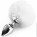     Art of Sex - Metal Butt plug Rabbit Tail,  (SO6962)