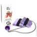   Art Of Sex      Handcuffs with Metal Anal Plug size M Purple (SO6183-02)