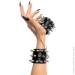 Art Of Sex    Rose Spiked Leather Handcuffs,   (SO7654~22)