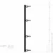 Գ Bedroom Fantasies Գ     Spreader Bar Lightweight Restraint Bar - Black (SO8807)