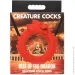Creature Cocks   Rise of the Dragon Silicone Penis Ring - Red (SX2221-02)