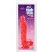  Doc Johnson Jelly Jewels-Cock And Balls With Suction Cup-Red (SO2007)