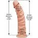  Doc Johnson The D-Ragin D-8 Inch Without Balls-Ultraskyn (SO2820)