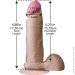 Doc Johnson  The Realistic Cock 6 inch ULTRASKYN (SO1550~22)