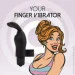      FeelzToys Magic Finger Vibrator Black (SO4436)