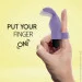 ̳  ³   FeelzToys Magic Finger Vibrator Purple (SO4435)