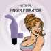 ̳  ³   FeelzToys Magic Finger Vibrator Purple (SO4435)