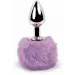   FeelzToys-Bunny Tails Butt Plug Purple (SO5062)