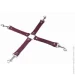 Գ Feral Feelings   4 Way Connector,  , burgundy (SO8261-02)
