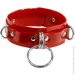 Feral Feelings Нашийник для фіксації - D-Rings Red (SO9285-02) Feral Feelings Нашийник для фіксації - D-Rings Red (SO9285-02)