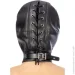 , ' Fetish Tentation      BDSM hood in leatherette with removable gag (SO4673-02)