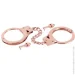 Fetish Tentation Premium Chick wrist cuffs in rose-gold metal (SX1091)