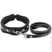     Fetish Tentation Premium Patent leather chocker and leash (SX1098)