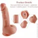    - Hismith 8.3 2-layers Silicone Flesh Dildo,  (SO6204)