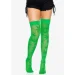 Leg Avenue    420 Net thigh highs Green (SO9160-02)
